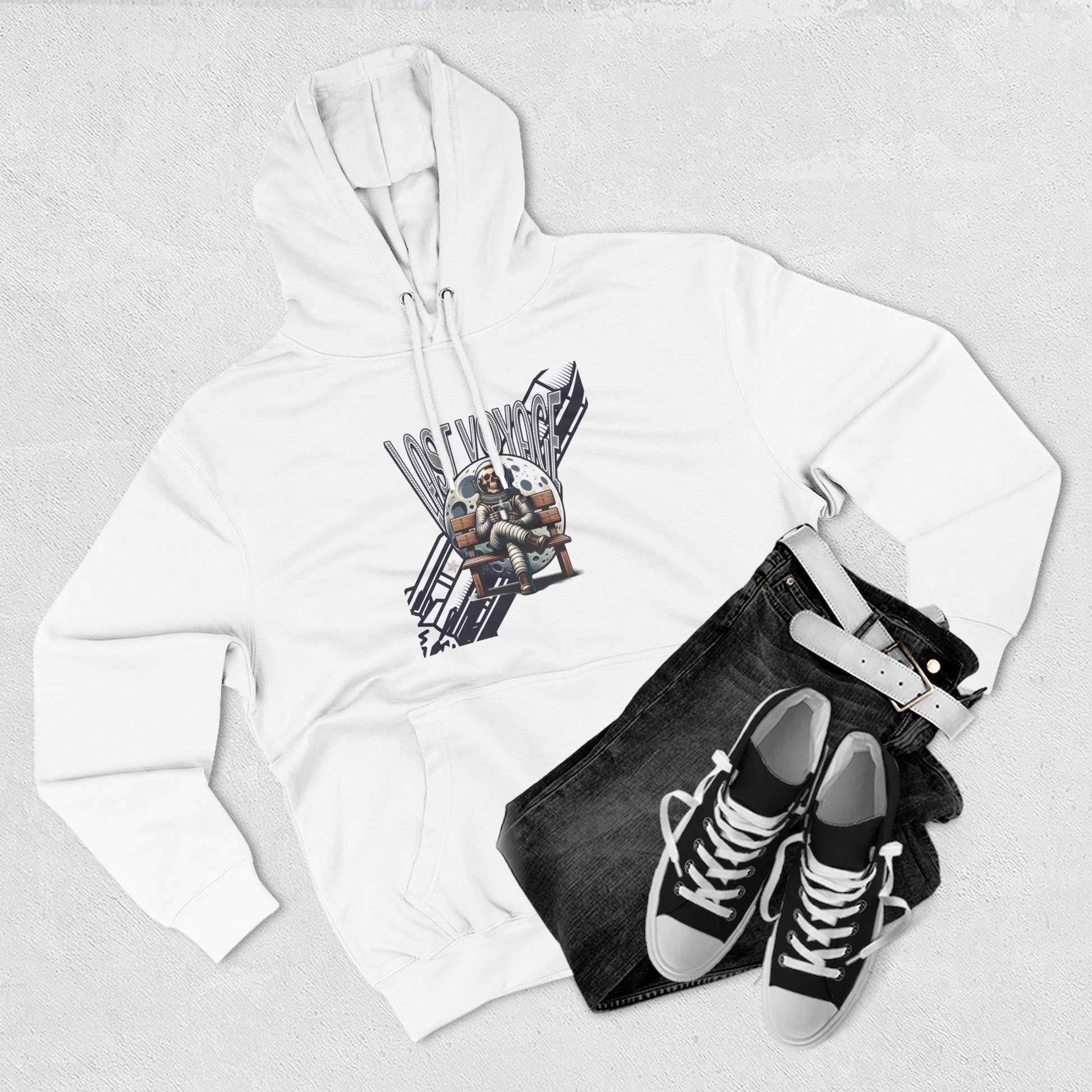 Last Voyage Fleece Hoodie, Cozy Space-Themed Hoodie for Sci-Fi Lovers, Perfect Gift for Birthdays, Holidays, Adventures
