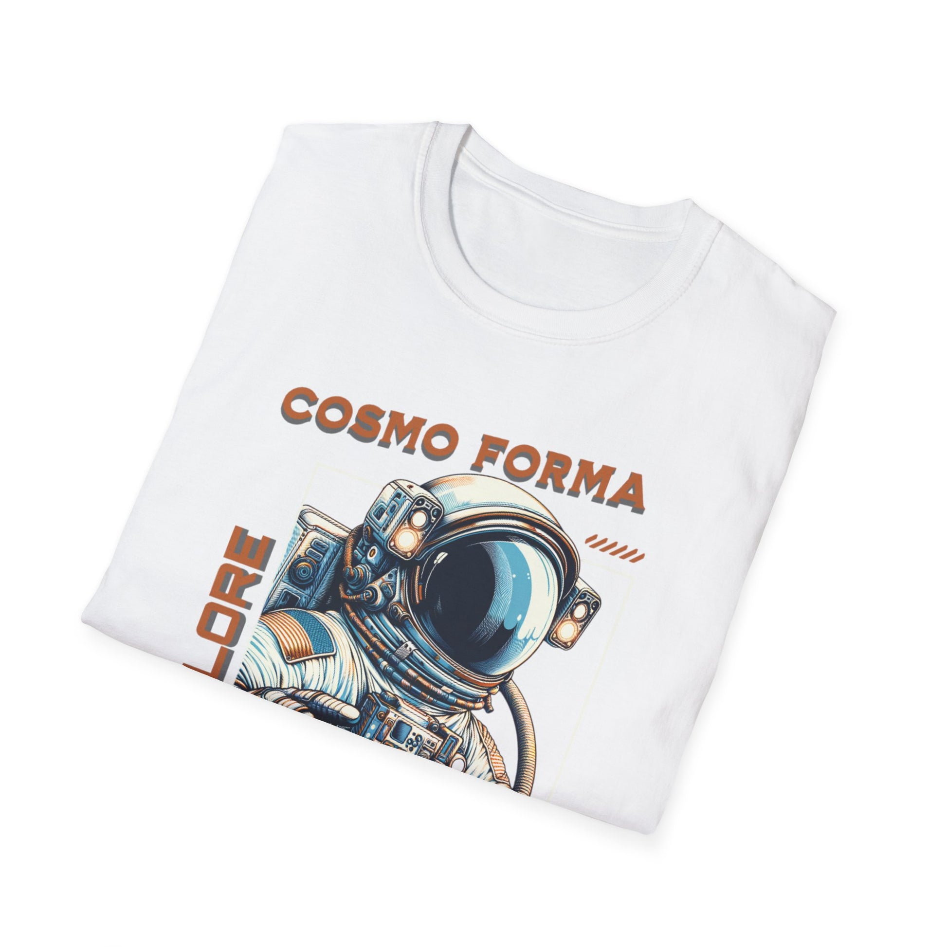 Astronaut Adventure Unisex Softstyle T-Shirt, Space Tee, Gift for Space Lovers, Casual Wear, Fun Graphic Tee, Unisex Astronaut Shirt