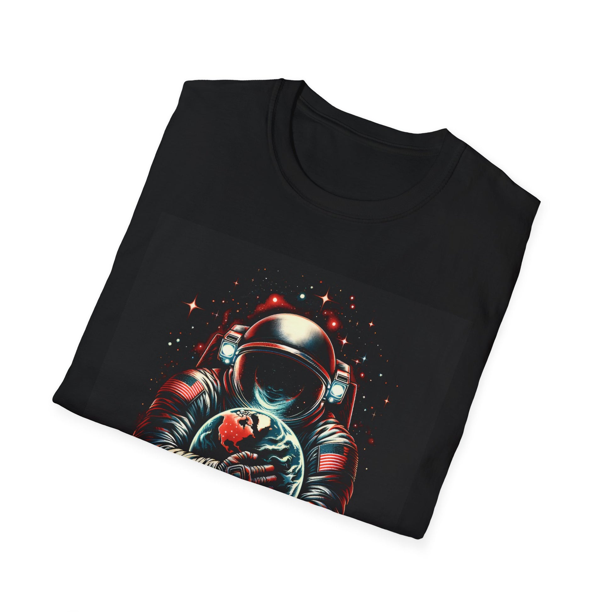 Protect Love Home T-Shirt, Unisex Graphic Tee, Space Lover Gift, Eco-Friendly Apparel, Astronaut Fashion, Earth Day Tee