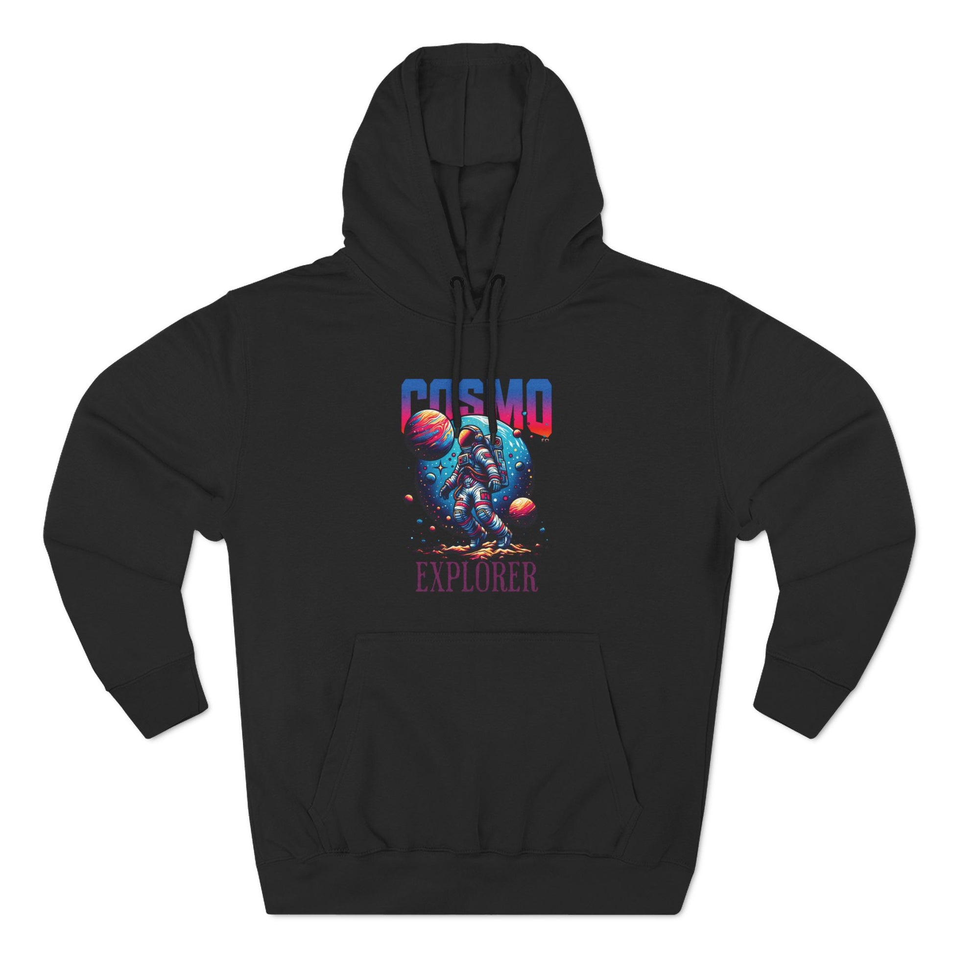 Cosmic Explorer Fleece Hoodie | Space-Themed Hoodie, Gift for Astronaut Lovers, Stargazer Apparel, Cozy Sweatshirt, Unique Hoodie Design