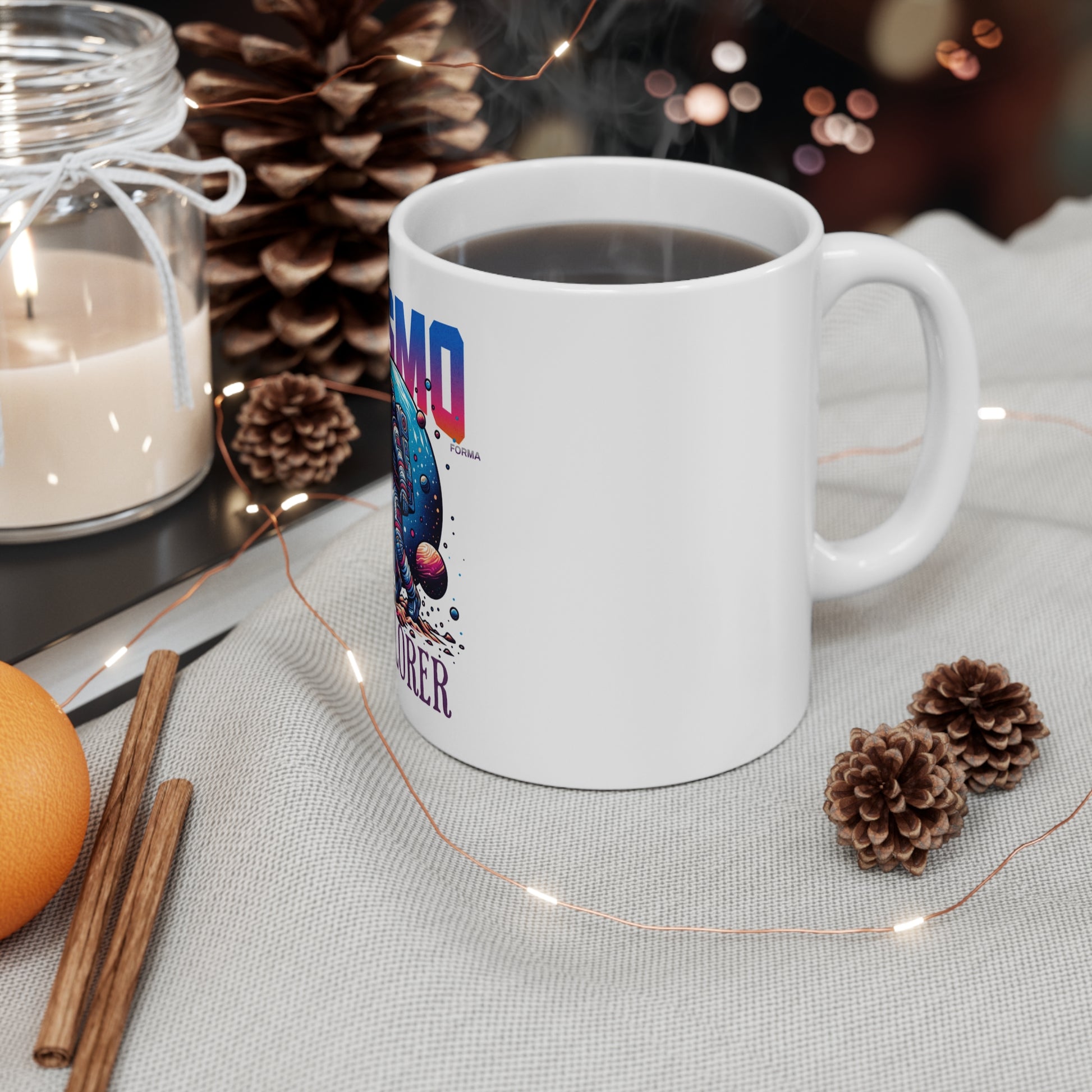 Cosmo Explorer Mug | Galaxy Mug for Space Lovers | Sci-Fi Coffee Cup | Outer Space Gift | Unique Astronomy Drinkware