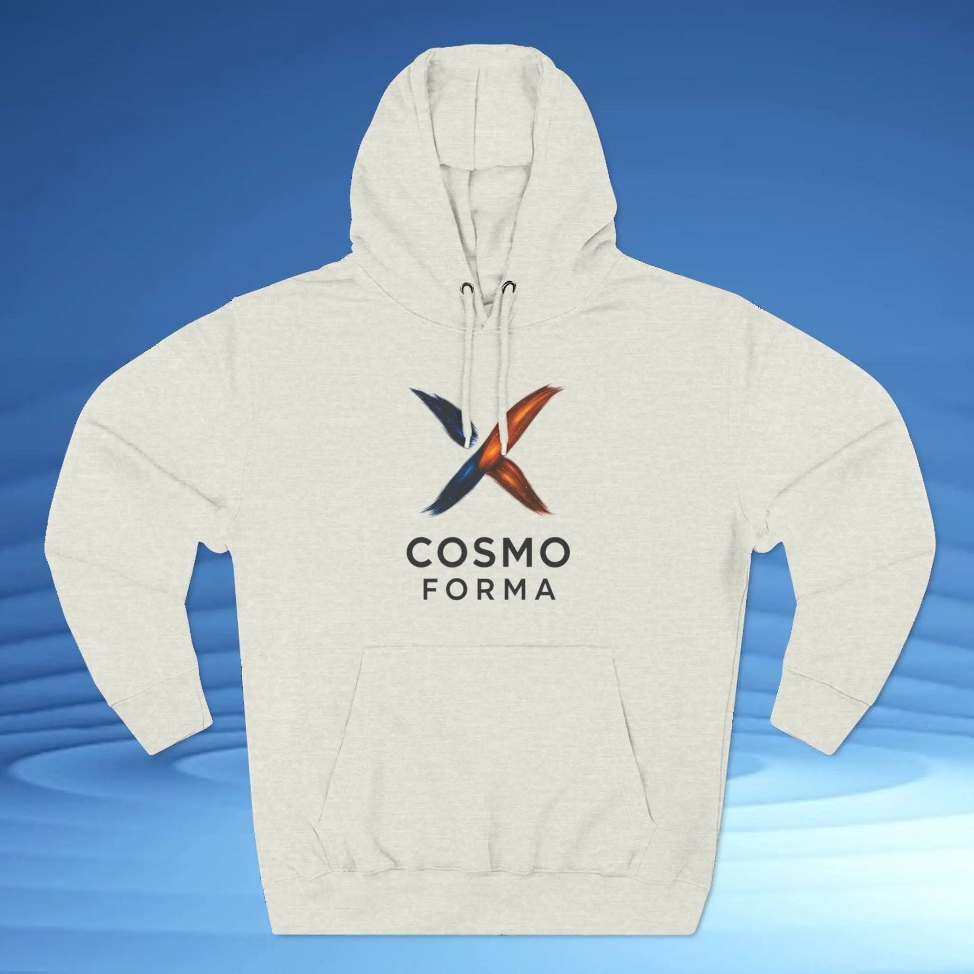 Cosmo Forma Hoodie | Minimal Streetwear hoodie| Modern Space-Inspired Design Printify