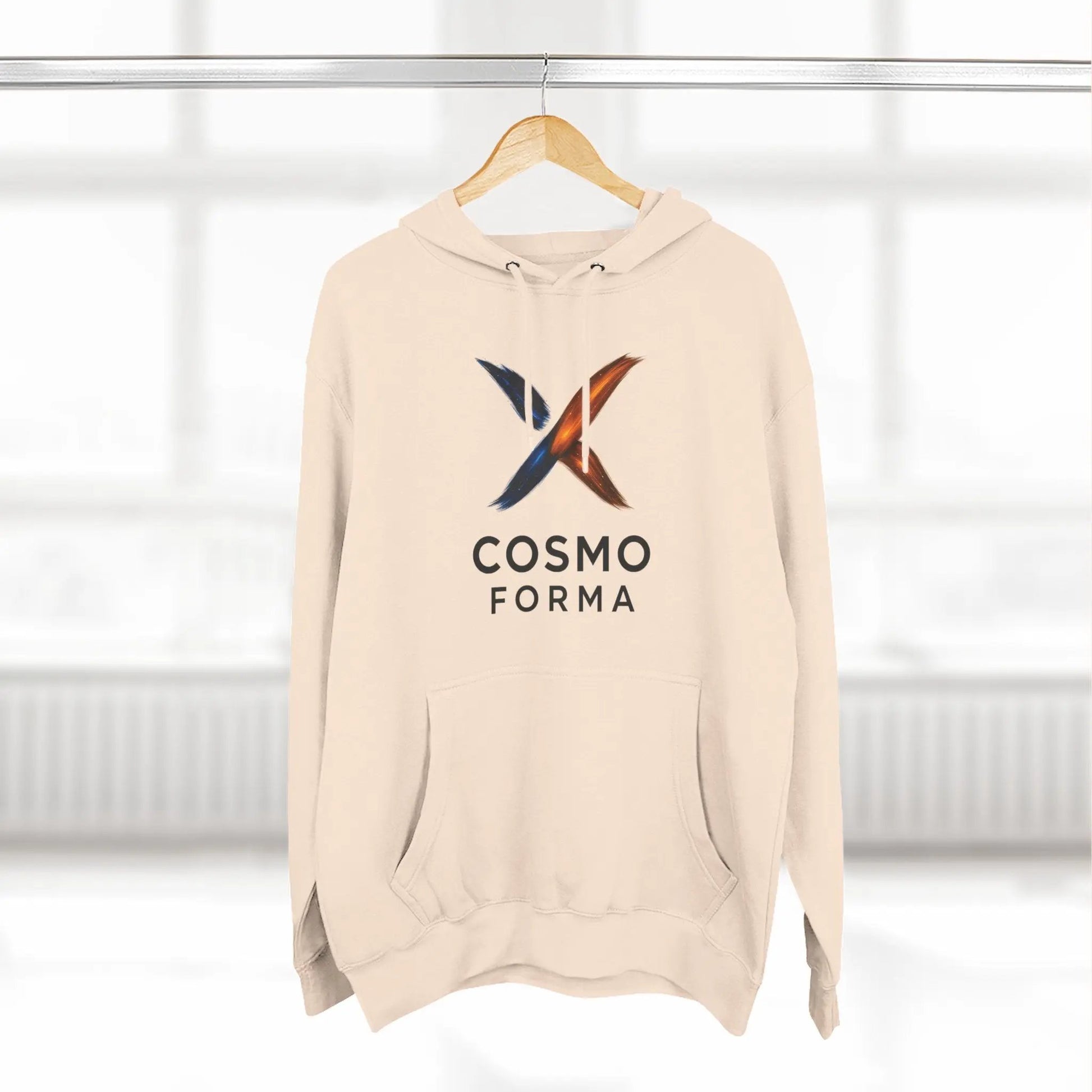 Cosmo Forma Hoodie | Minimal Streetwear hoodie| Modern Space-Inspired Design Printify