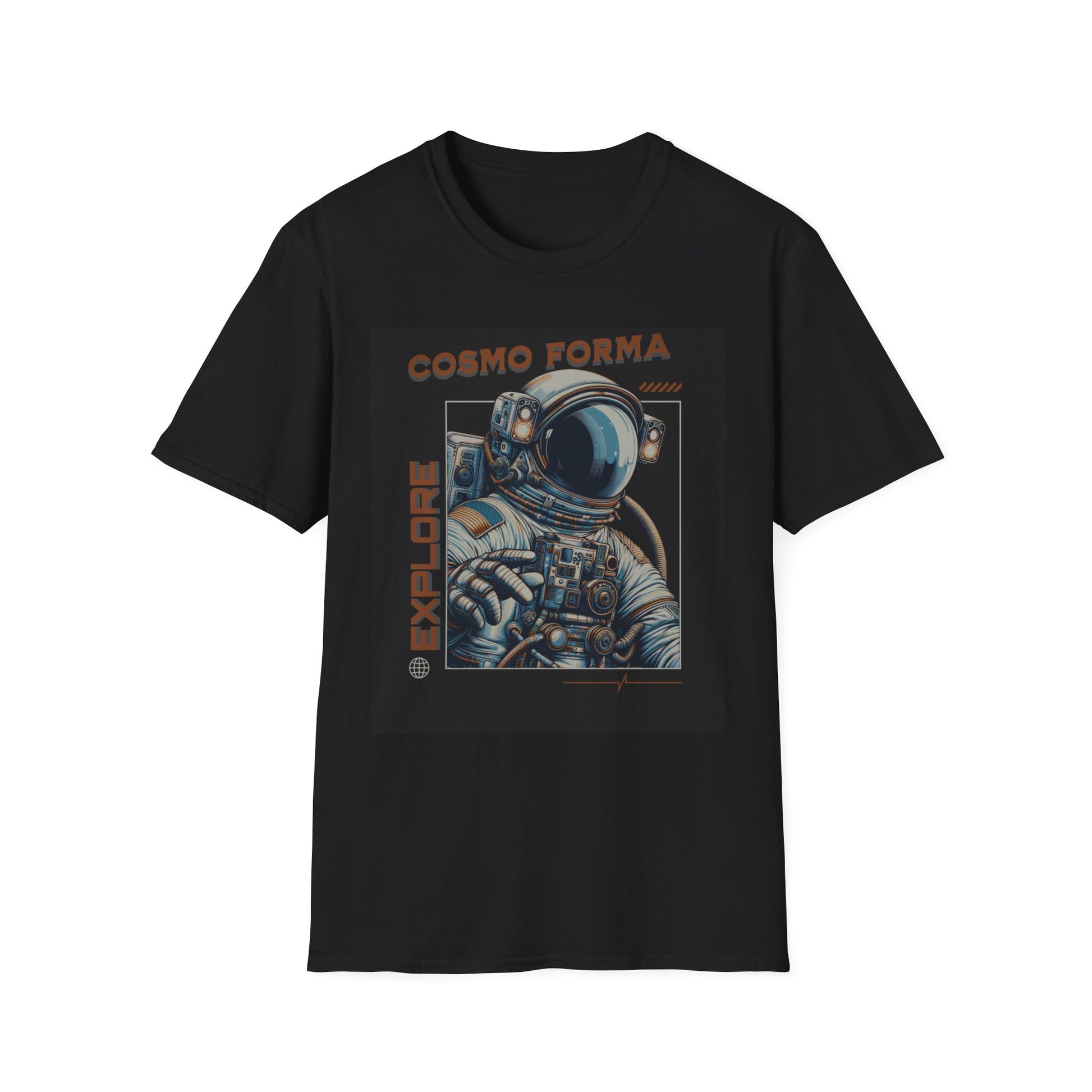 Astronaut Adventure Unisex Softstyle T-Shirt, Space Tee, Gift for Space Lovers, Casual Wear, Fun Graphic Tee, Unisex Astronaut Shirt
