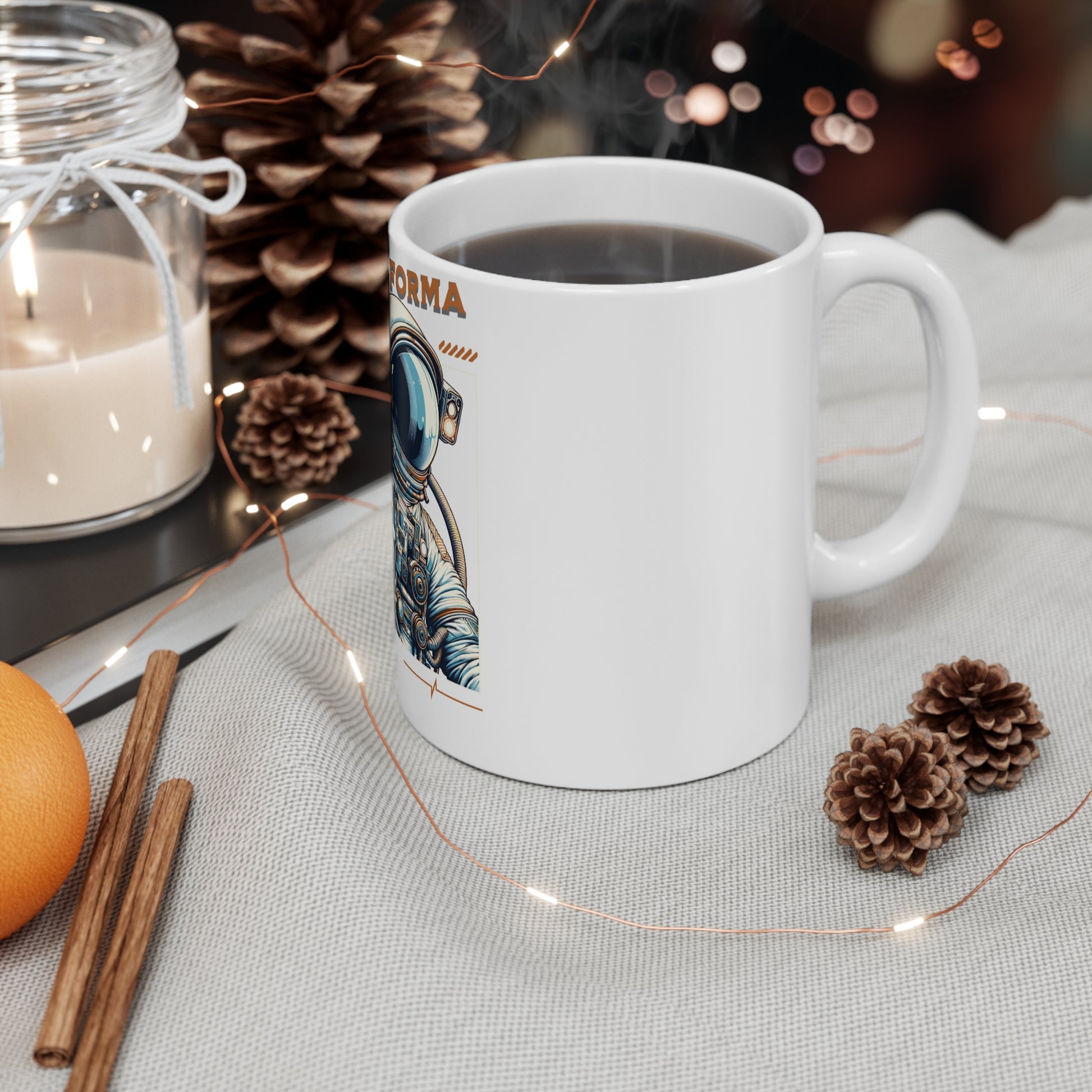 Explore the Cosmos: Astronaut Mug | Ideal for Space Lovers, Gifts, Coffee Breaks, and Home Decor