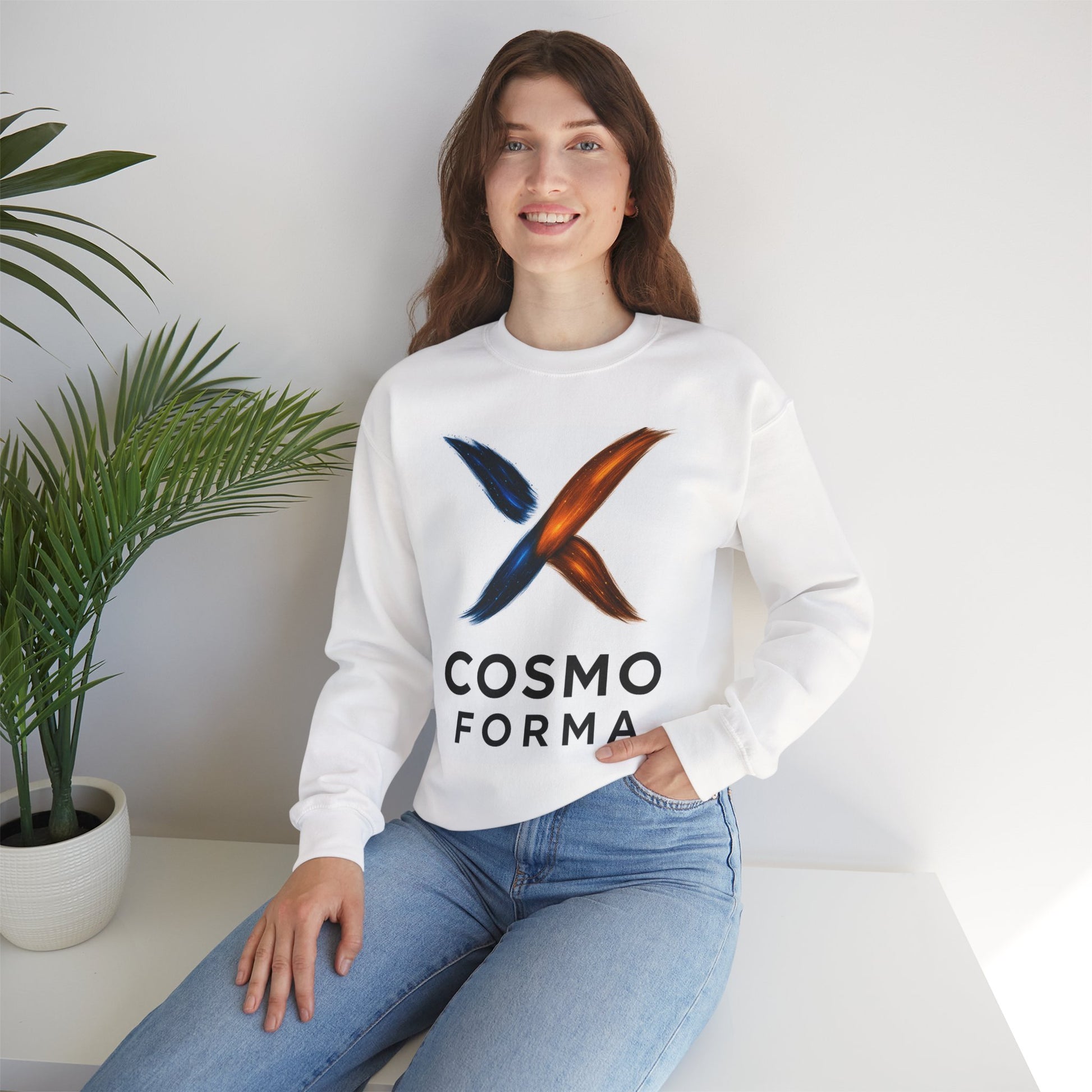 Cosmo Forma Unisex Crewneck Sweatshirt, Cozy Pullover, Unique Graphic Sweatshirt, Casual Layering Piece, Perfect for Fall & Winter, [...]