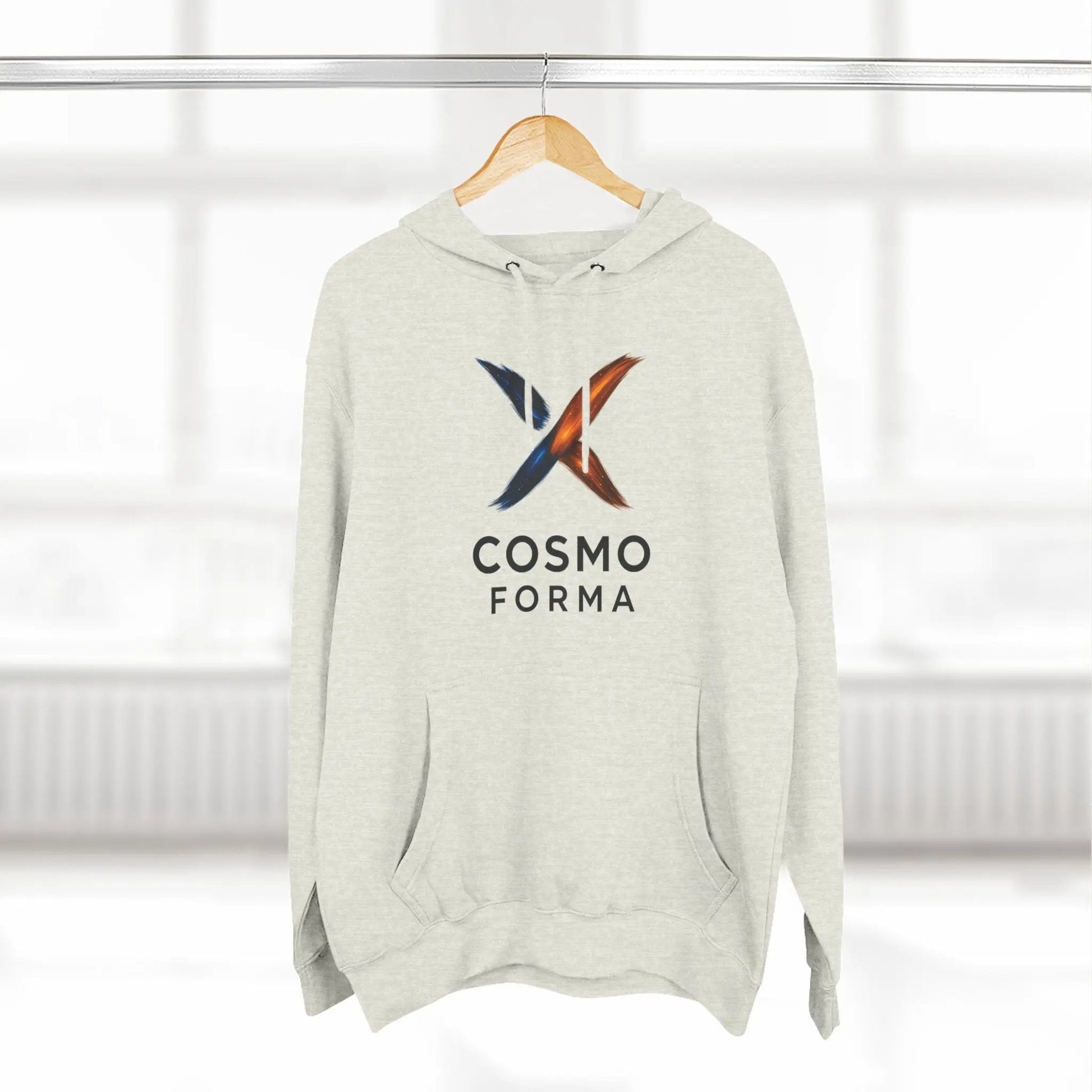 Cosmo Forma Hoodie | Minimal Streetwear hoodie| Modern Space-Inspired Design Printify