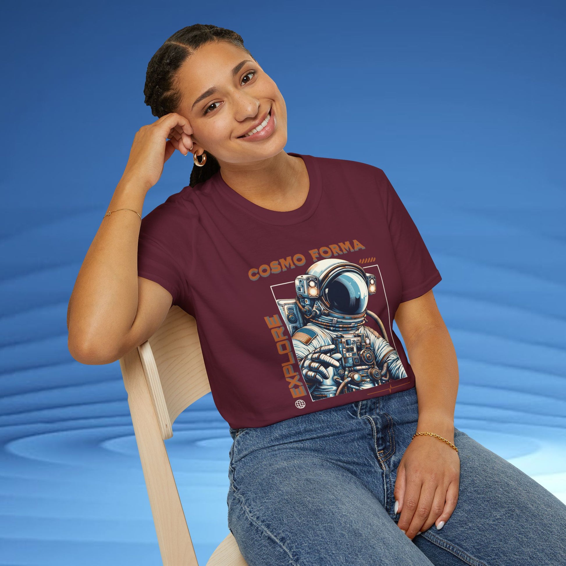 Astronaut Adventure Unisex Softstyle T-Shirt