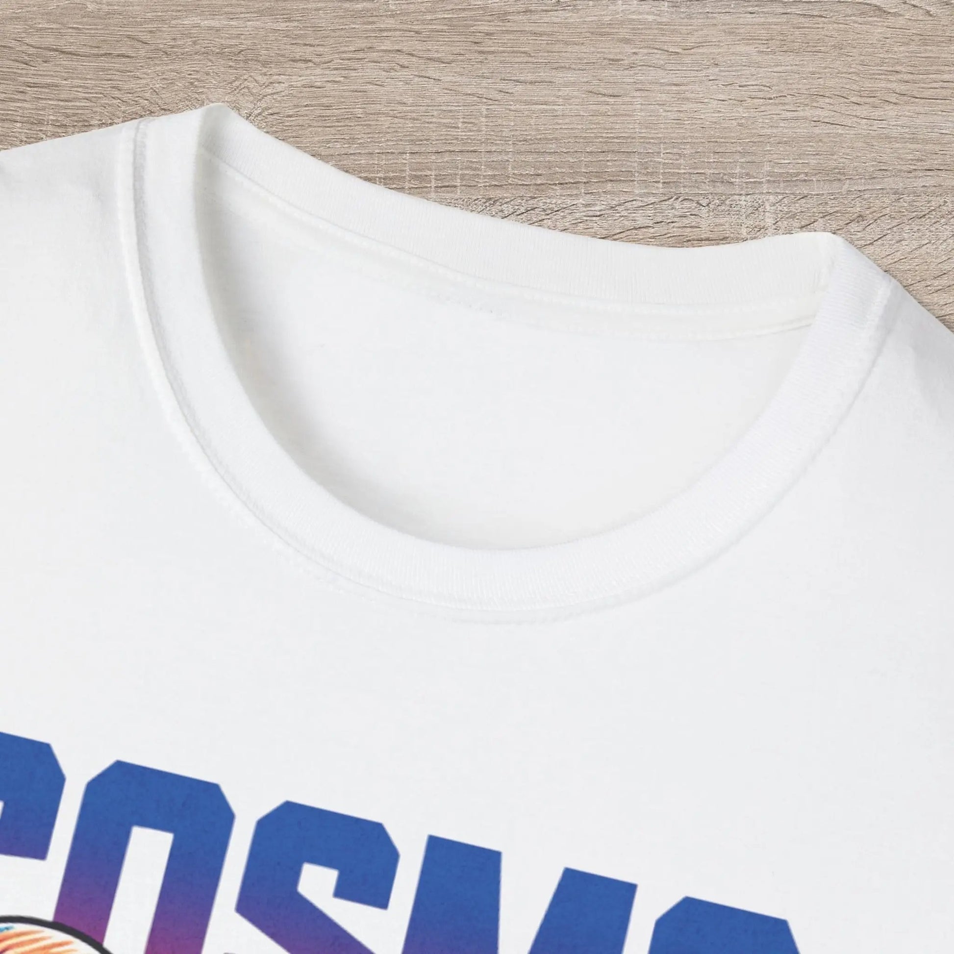 Cosmo Explorer Unisex T-Shirt | Space Graphic Tee | Retro Astronaut Streetwear by CosmoForma Printify