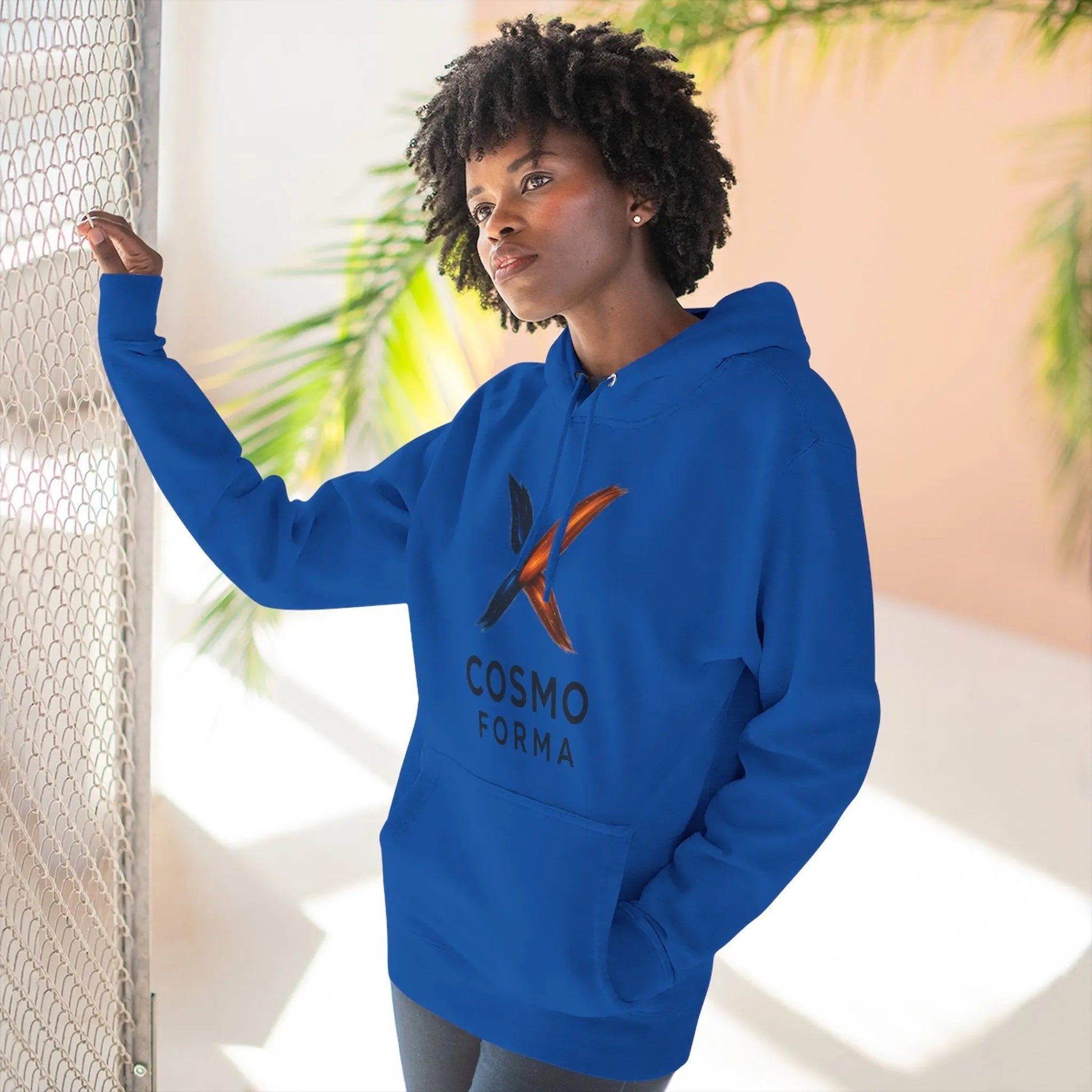 Cosmo Forma Hoodie | Minimal Streetwear hoodie| Modern Space-Inspired Design Printify