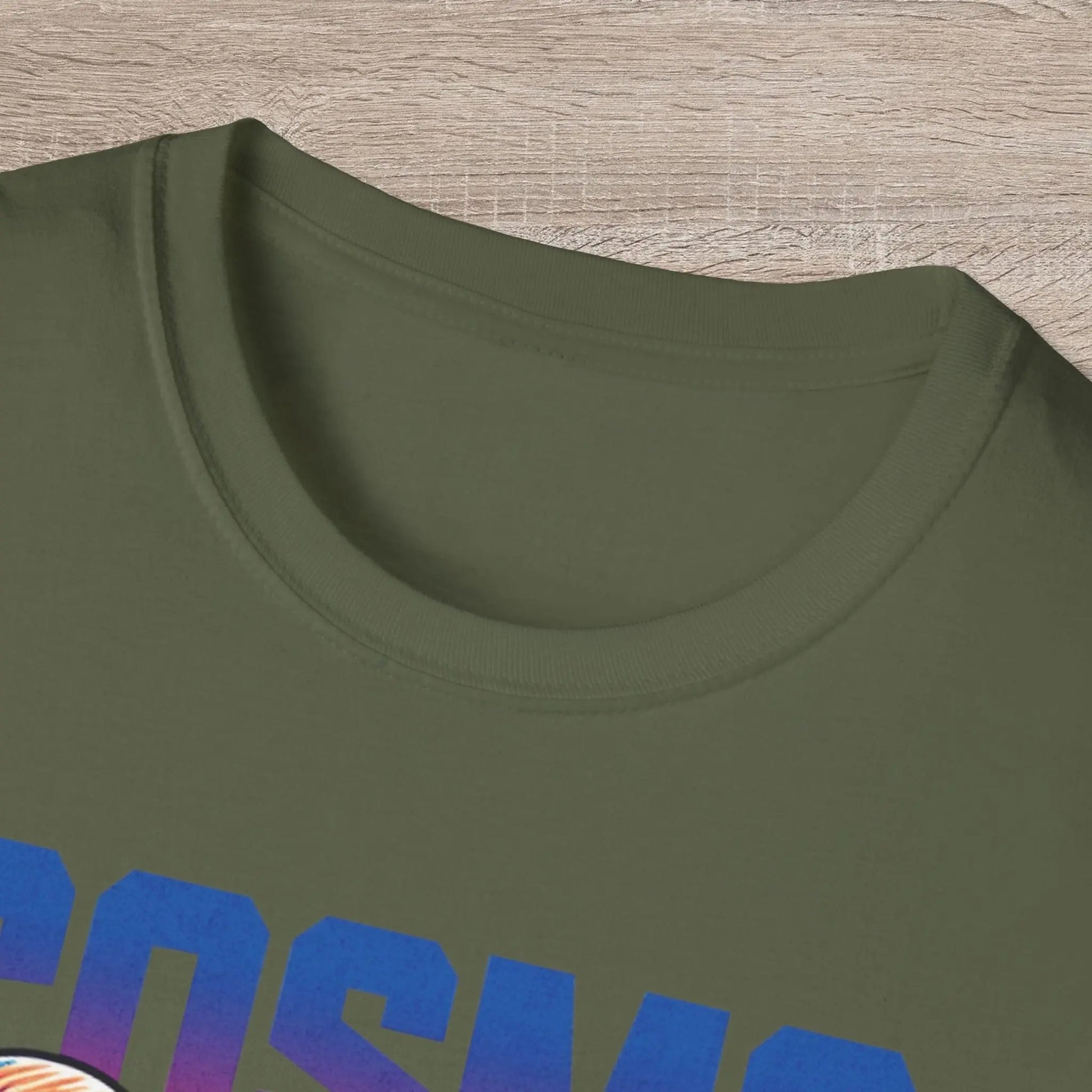 Cosmo Explorer Unisex T-Shirt | Space Graphic Tee | Retro Astronaut Streetwear by CosmoForma Printify