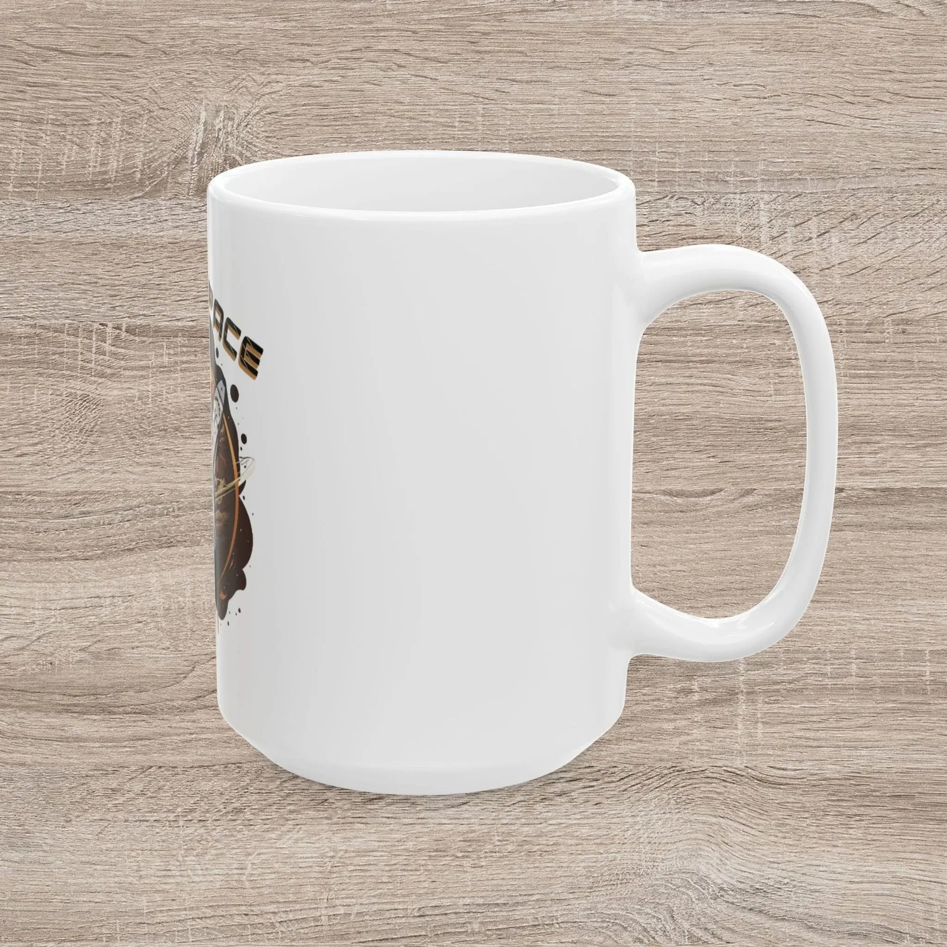 Love Space Ceramic Mug Printify