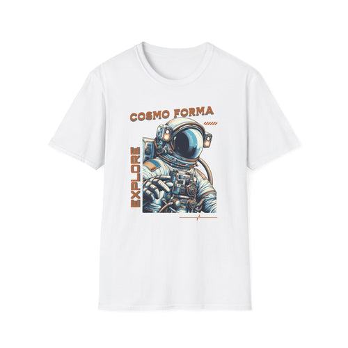 Astronaut Adventure Unisex Softstyle T-Shirt, Space Tee, Gift for Space Lovers, Casual Wear, Fun Graphic Tee, Unisex Astronaut Shirt