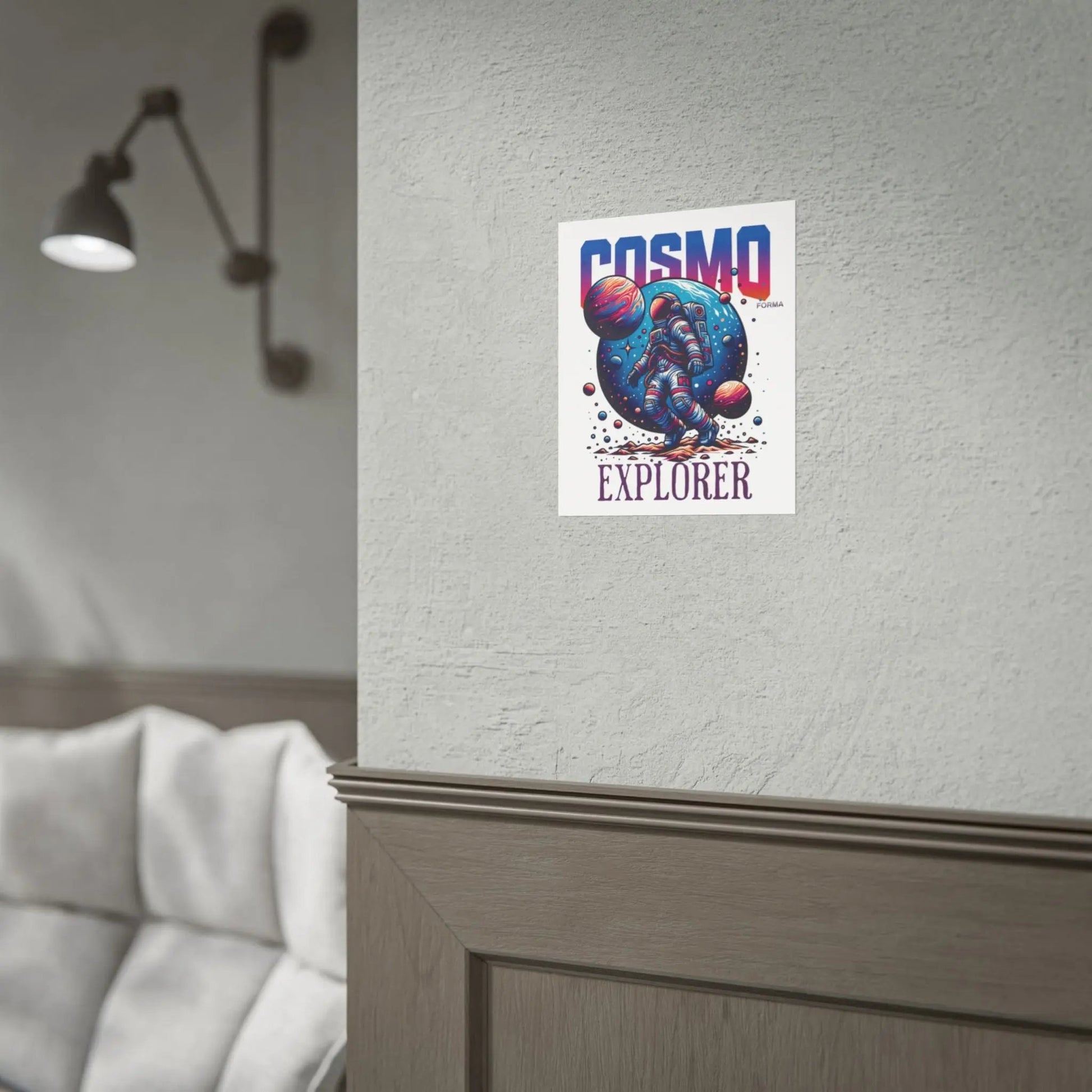 Cosmic Explorer Poster Printify