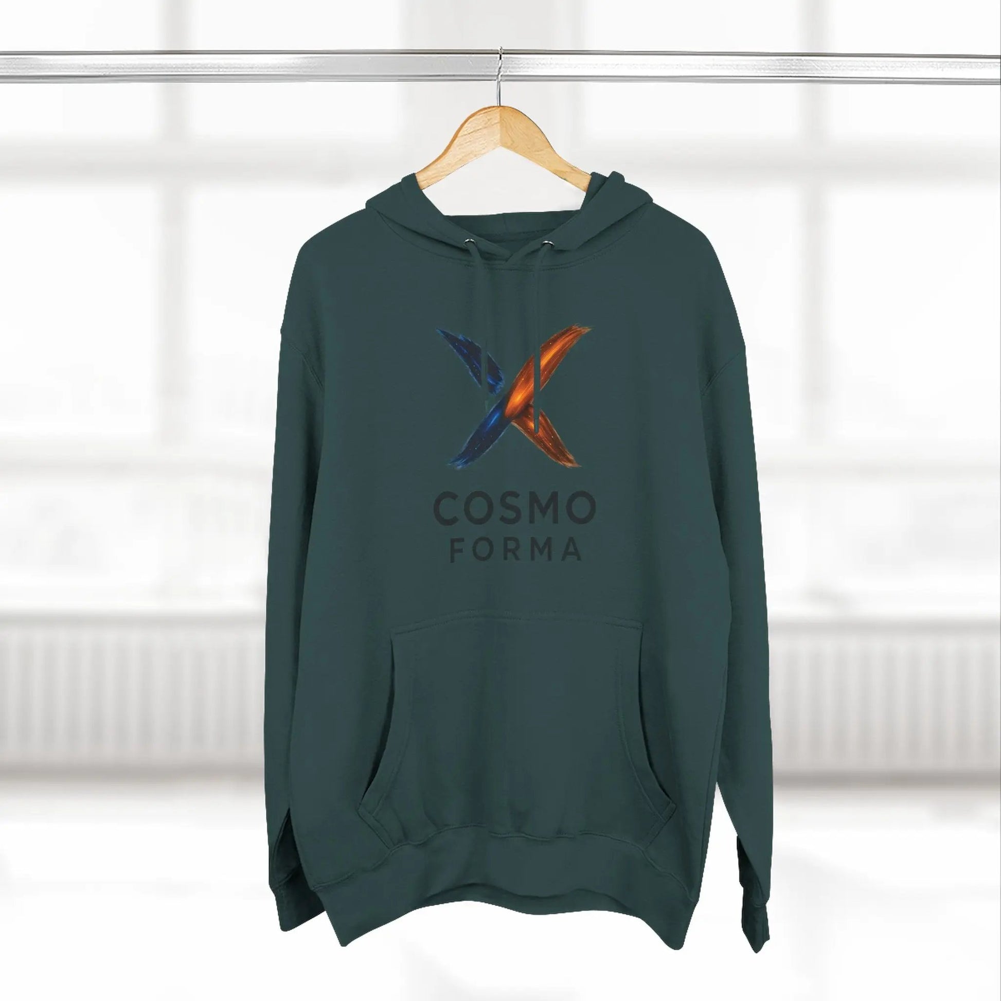 Cosmo Forma Hoodie | Minimal Streetwear hoodie| Modern Space-Inspired Design Printify