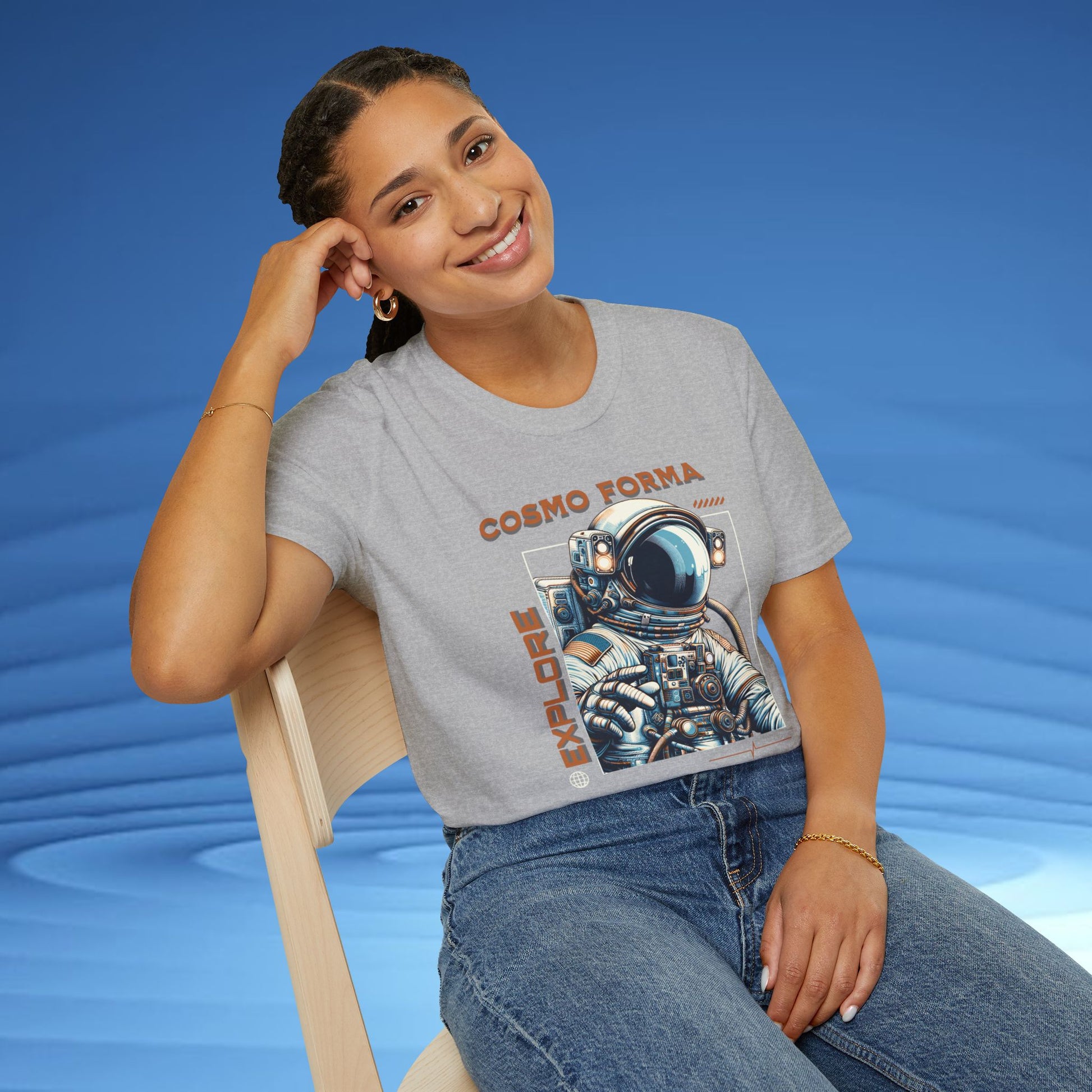 Astronaut Adventure Unisex Softstyle T-Shirt