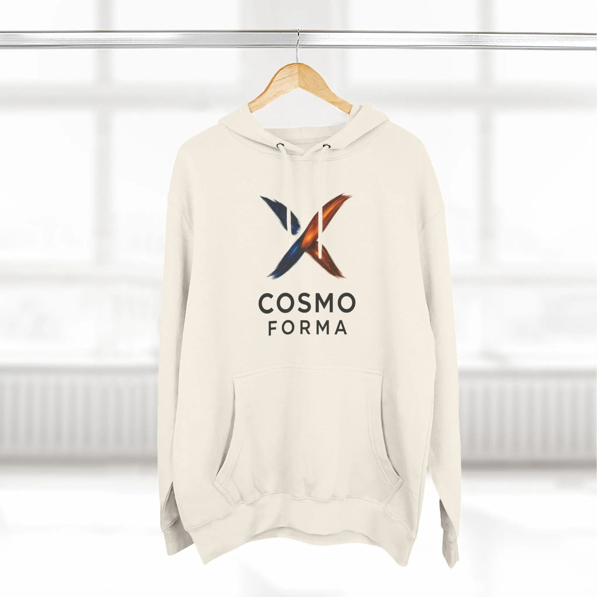 Cosmo Forma Hoodie | Minimal Streetwear hoodie| Modern Space-Inspired Design Printify