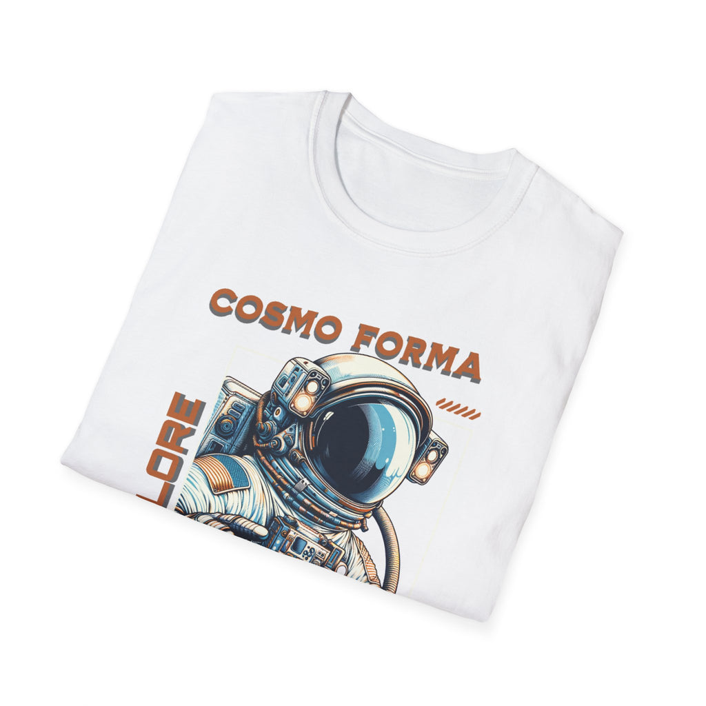Astronaut Adventure Unisex Softstyle T-Shirt, Space Tee, Gift for Space Lovers, Casual Wear, Fun Graphic Tee, Unisex Astronaut Shirt