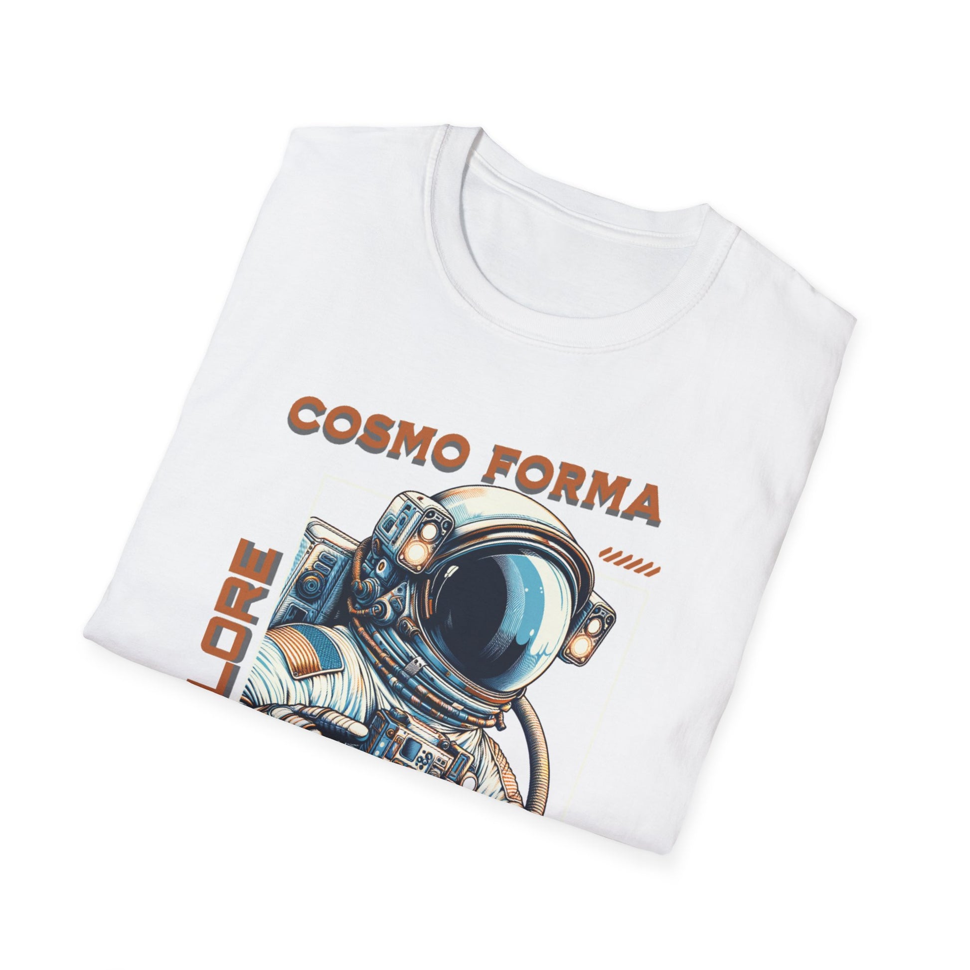 Astronaut Adventure Unisex Softstyle T-Shirt, Space Tee, Gift for Space Lovers, Casual Wear, Fun Graphic Tee, Unisex Astronaut Shirt