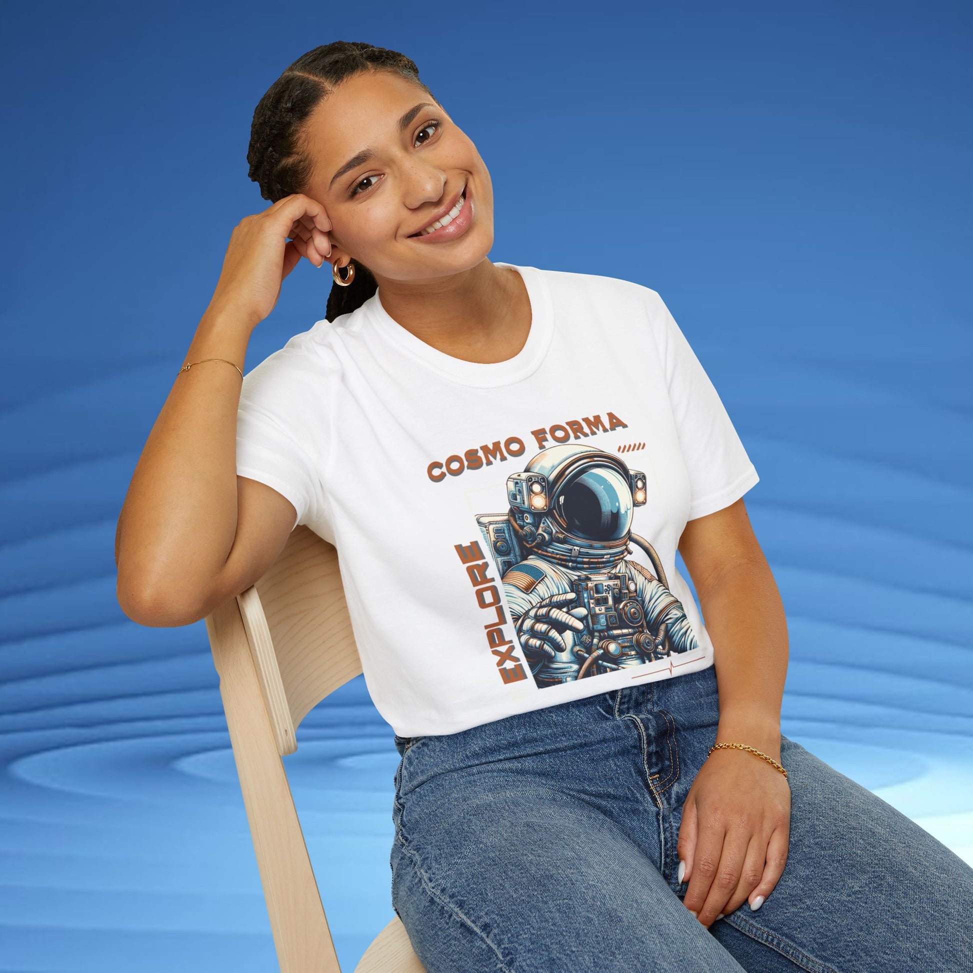 Astronaut Adventure Unisex Softstyle T-Shirt