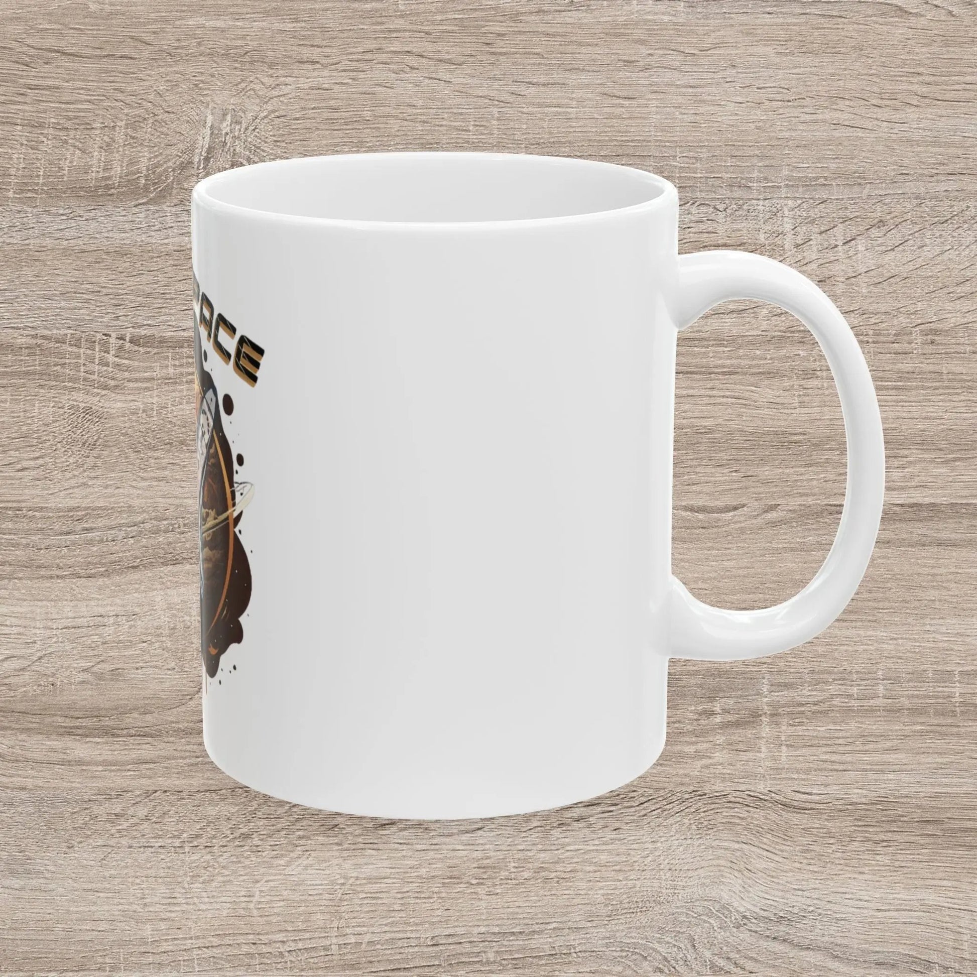 Love Space Ceramic Mug Printify