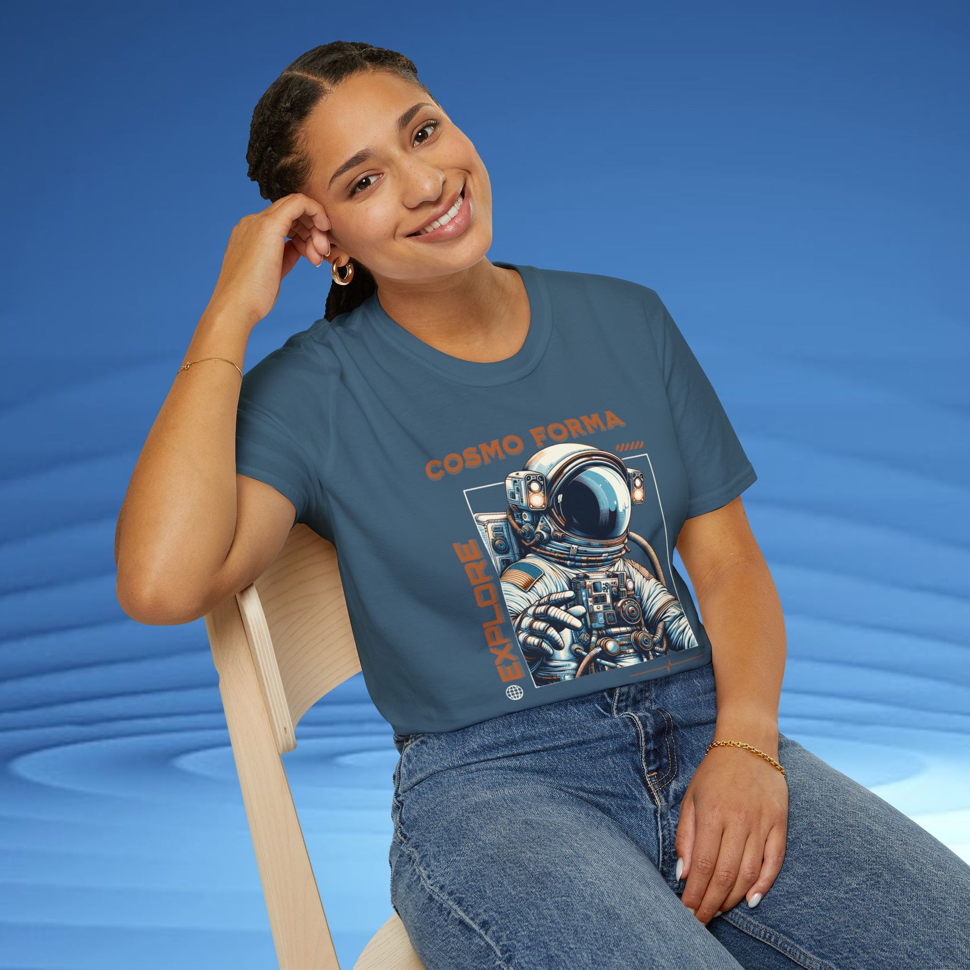 Astronaut Adventure Unisex Softstyle T-Shirt