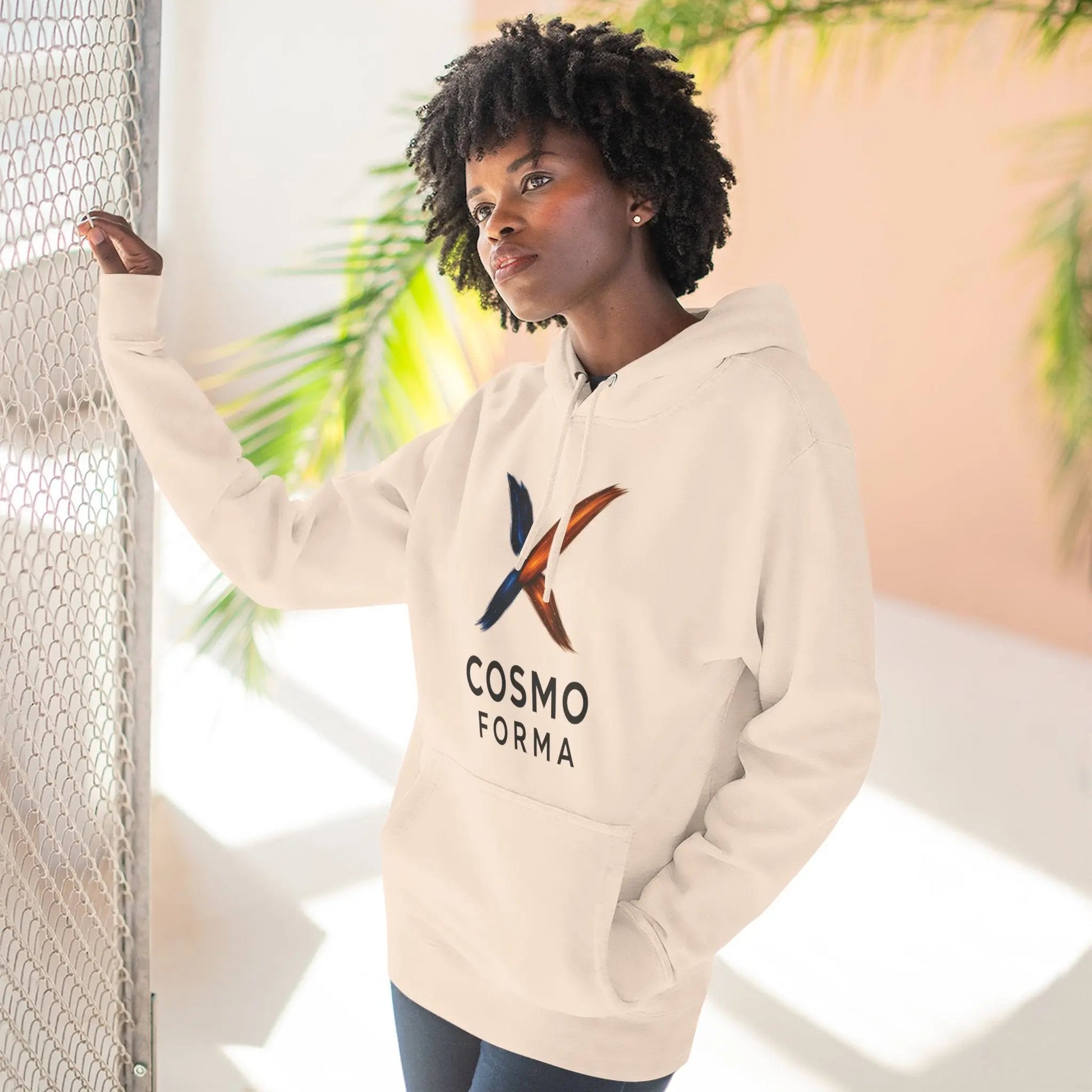 Cosmo Forma Hoodie | Minimal Streetwear hoodie| Modern Space-Inspired Design Printify