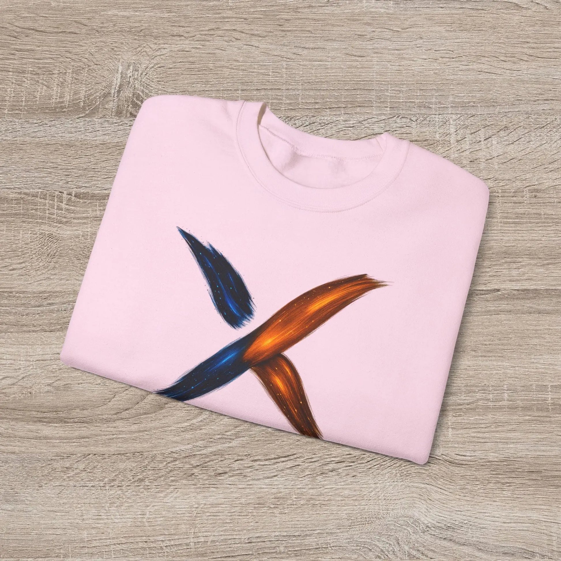 Cosmo Forma Unisex Crewneck Sweatshirt  | Minimal Streetwear Sweatshirt | Modern Space-Inspired Design Printify