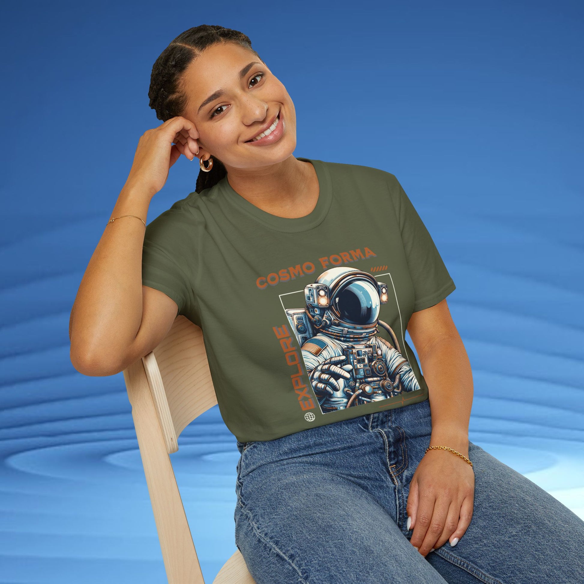 Astronaut Adventure Unisex Softstyle T-Shirt