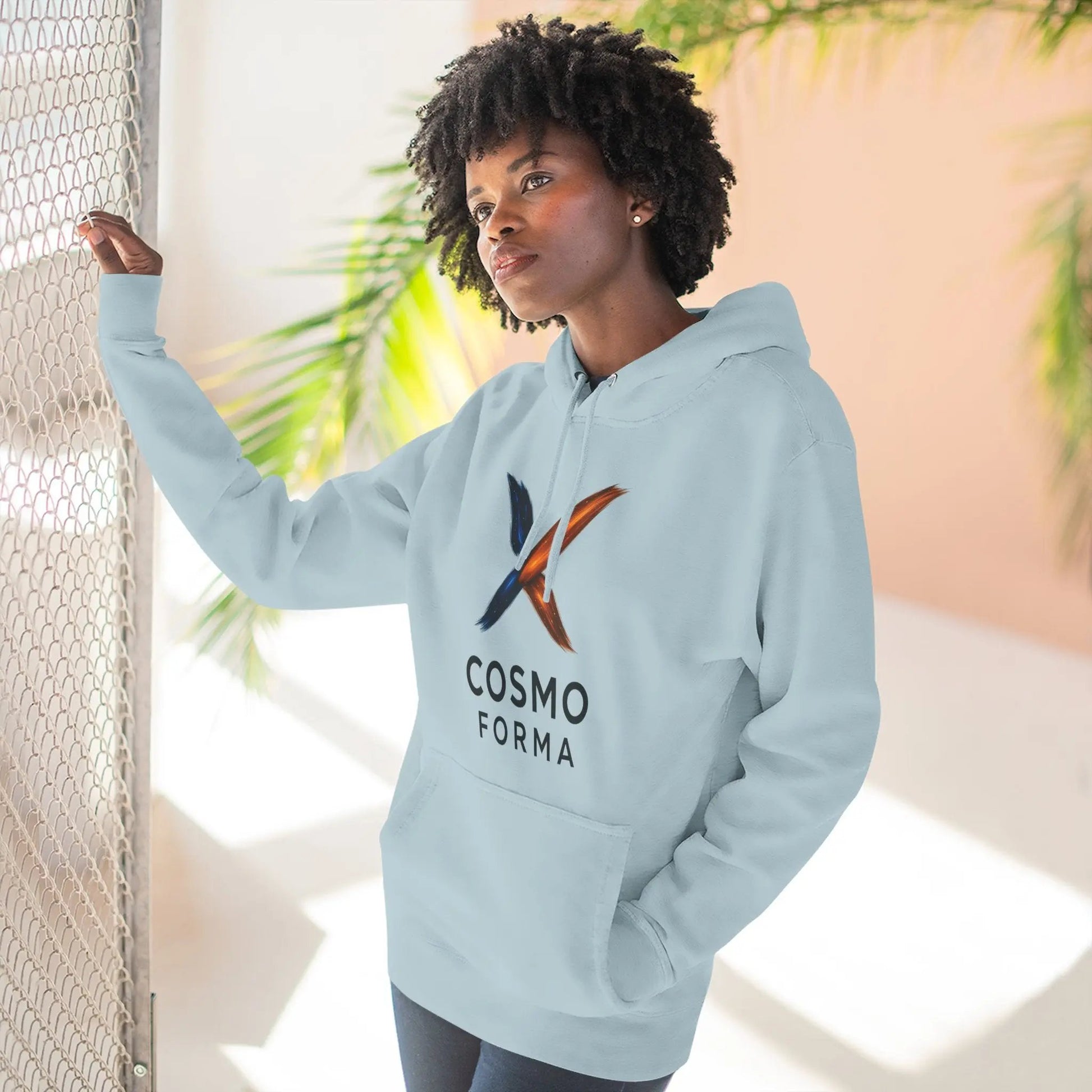 Cosmo Forma Hoodie | Minimal Streetwear hoodie| Modern Space-Inspired Design Printify