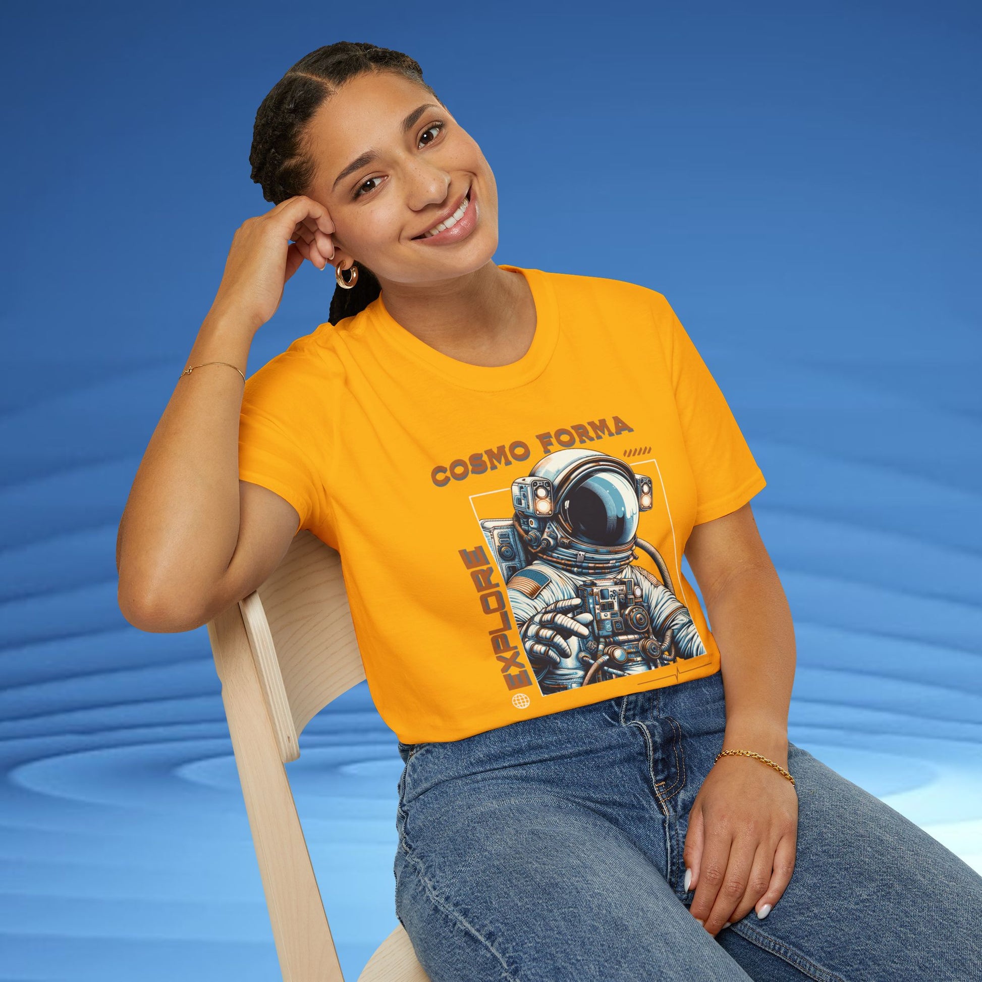 Astronaut Adventure Unisex Softstyle T-Shirt