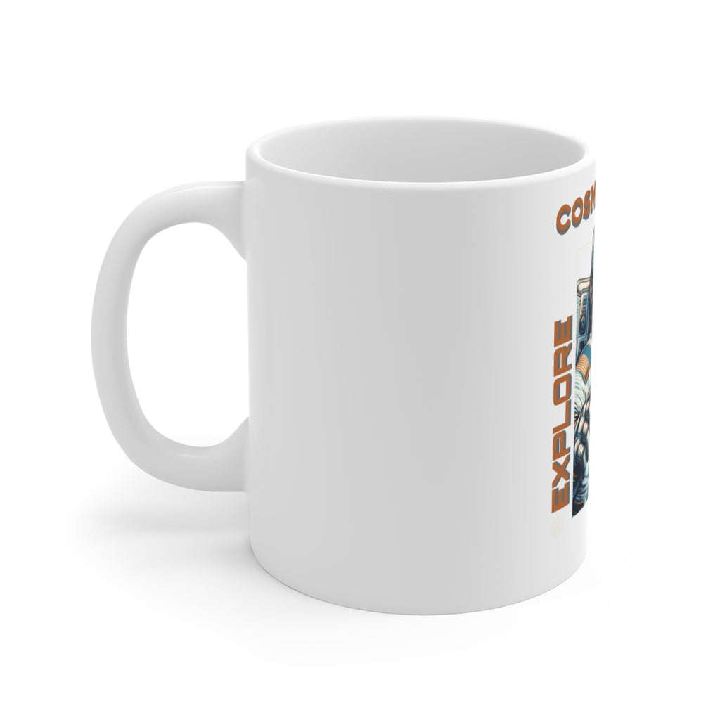 Explore the Cosmos: Astronaut Mug | Ideal for Space Lovers, Gifts, Coffee Breaks, and Home Decor