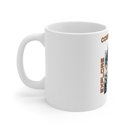 Explore the Cosmos: Astronaut Mug | Ideal for Space Lovers, Gifts, Coffee Breaks, and Home Decor