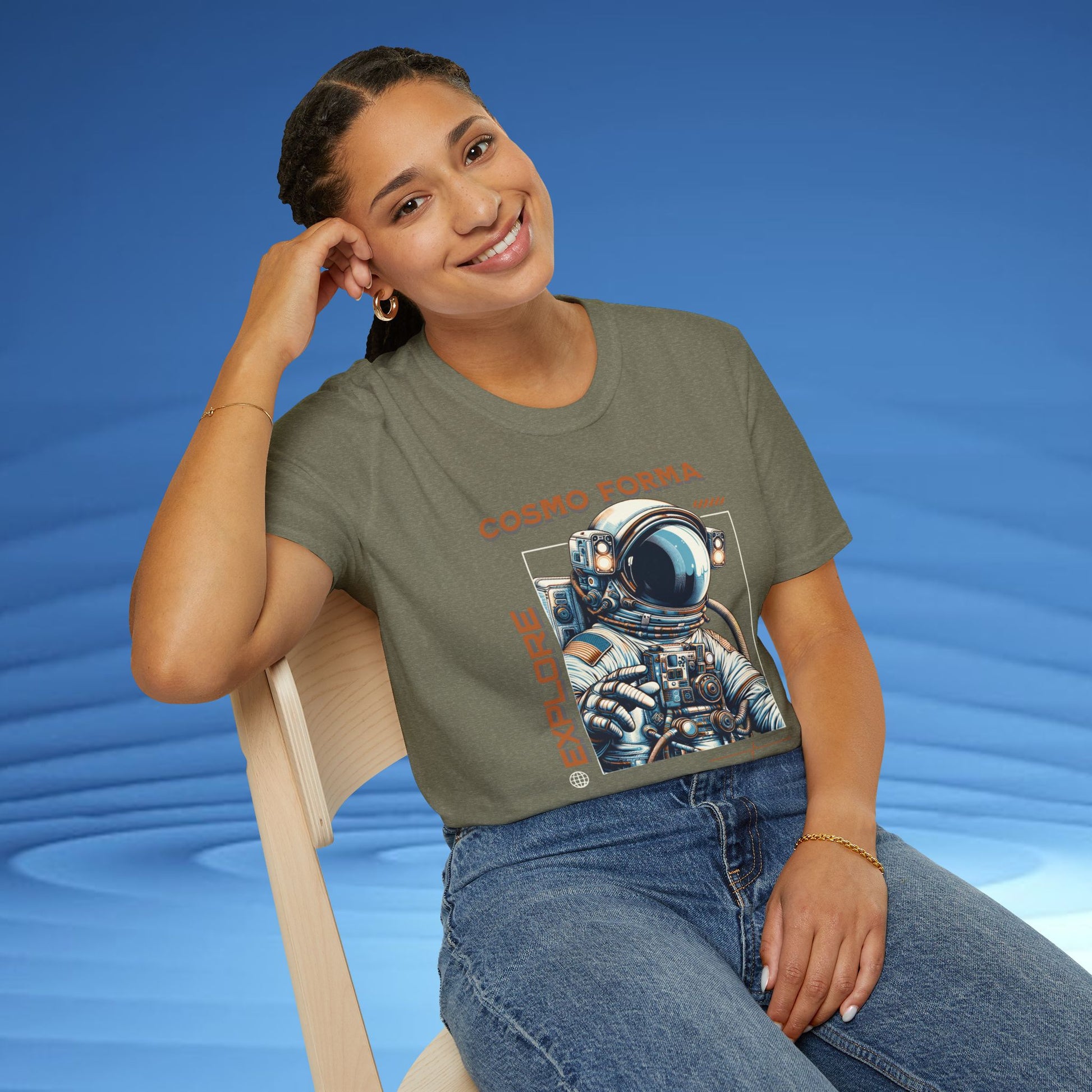 Astronaut Adventure Unisex Softstyle T-Shirt