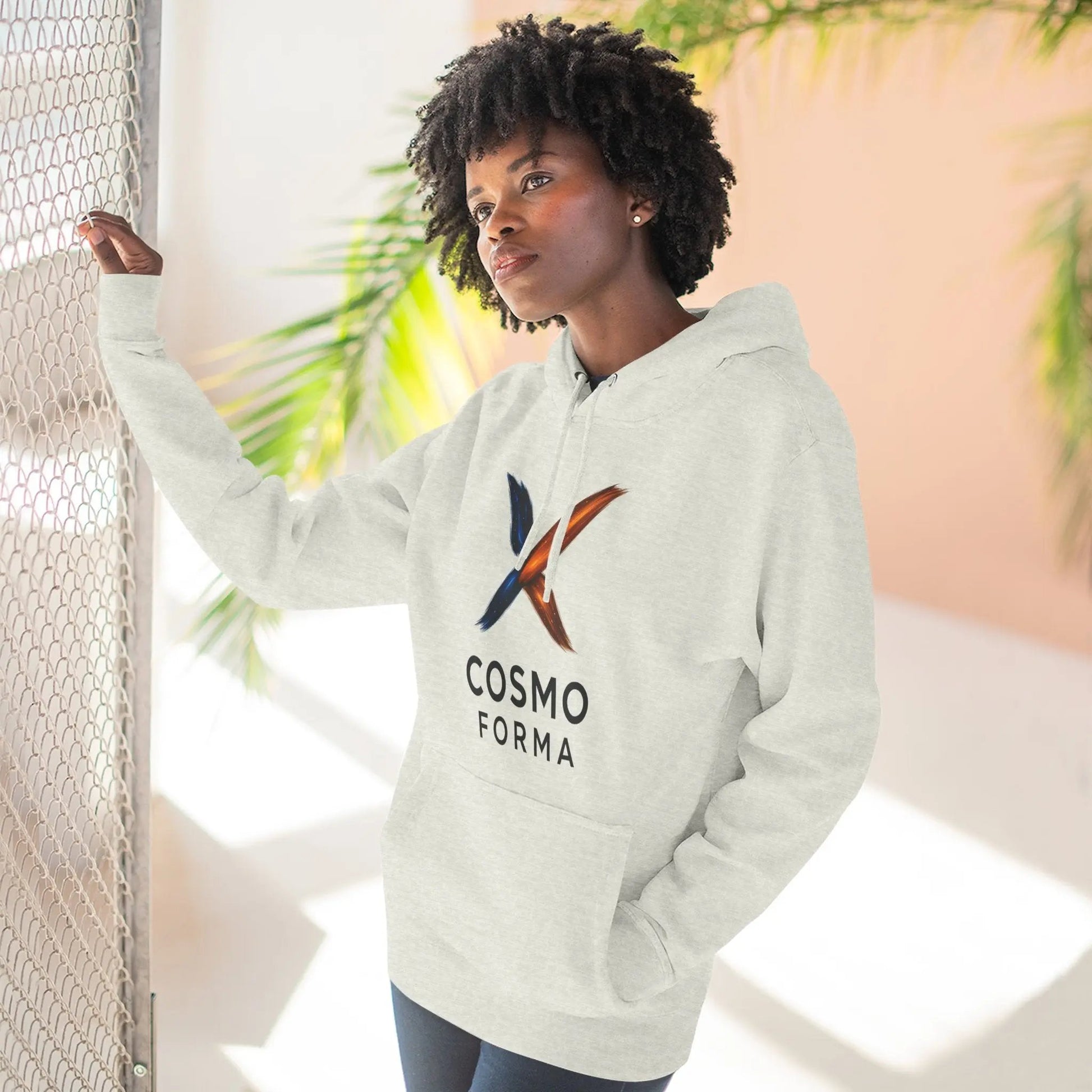 Cosmo Forma Hoodie | Minimal Streetwear hoodie| Modern Space-Inspired Design Printify