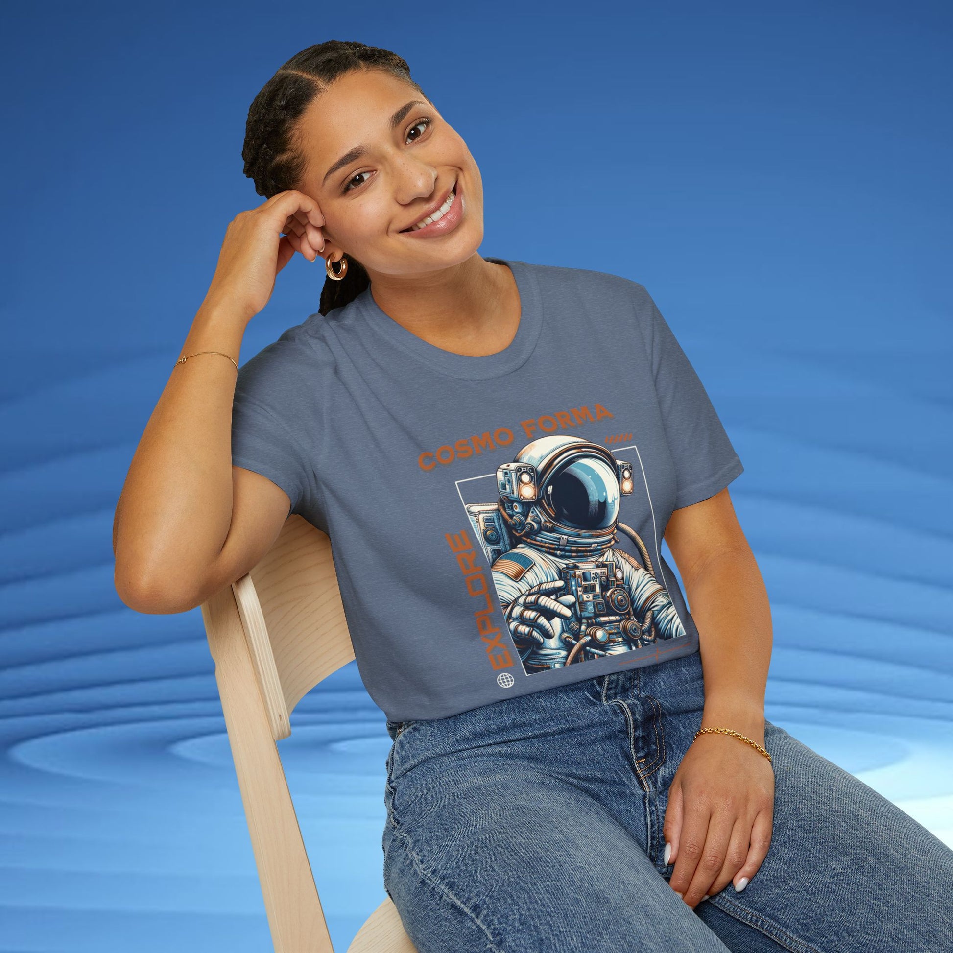 Astronaut Adventure Unisex Softstyle T-Shirt