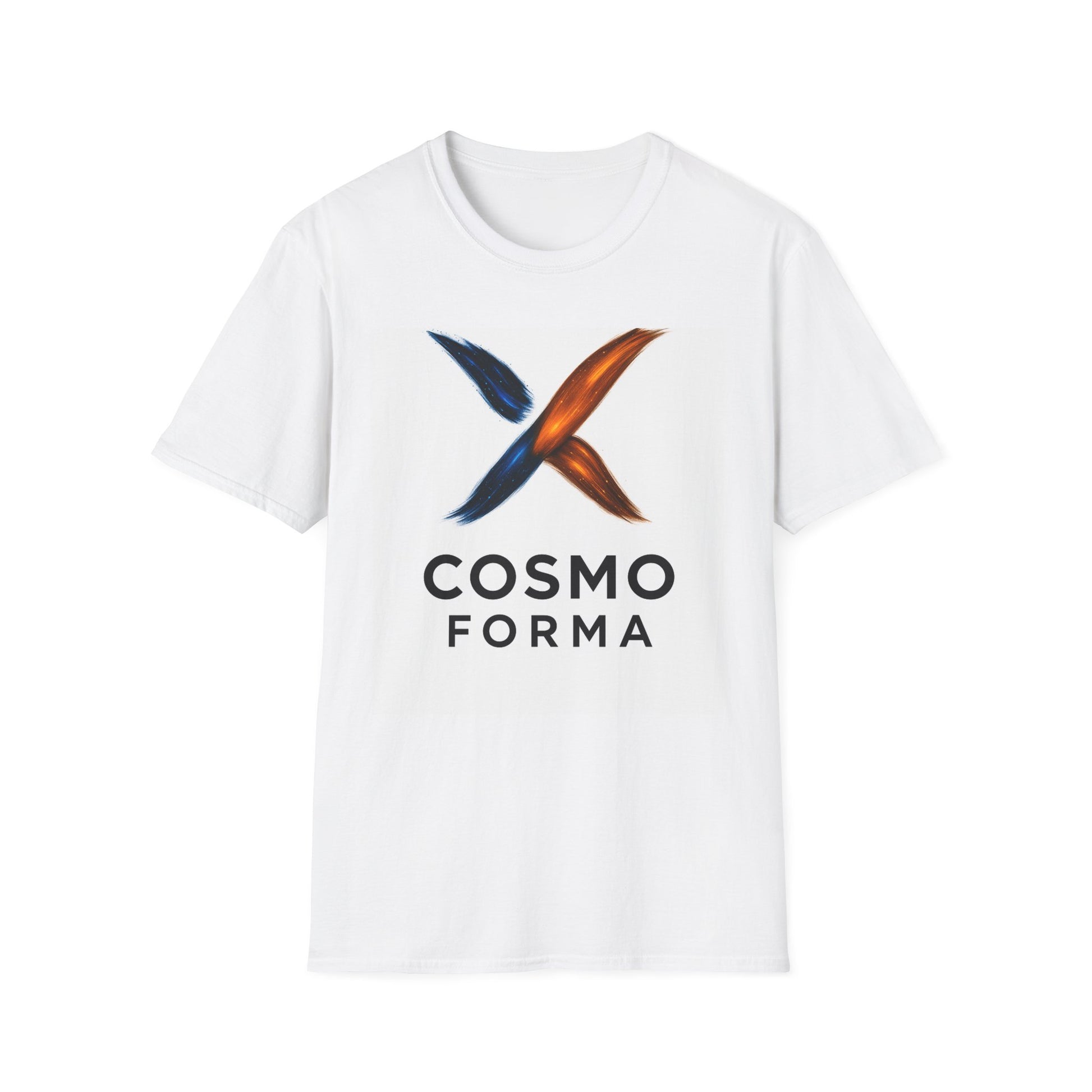 Cosmo Forma Unisex Softstyle T-Shirt | Trendy Graphic Tee, Casual Wear, Gift for Him/Her, Art Lover, Everyday Comfort