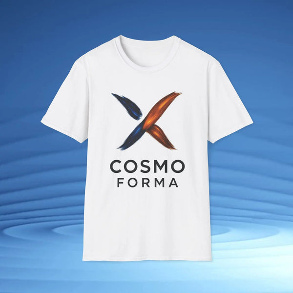 Cosmo Forma Unisex Softstyle T-Shirt | Minimal Streetwear Tee | Modern Space-Inspired Design Printify