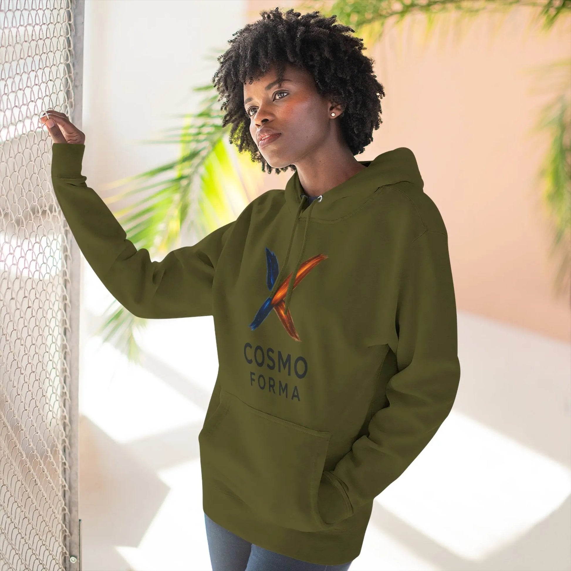 Cosmo Forma Hoodie | Minimal Streetwear hoodie| Modern Space-Inspired Design Printify